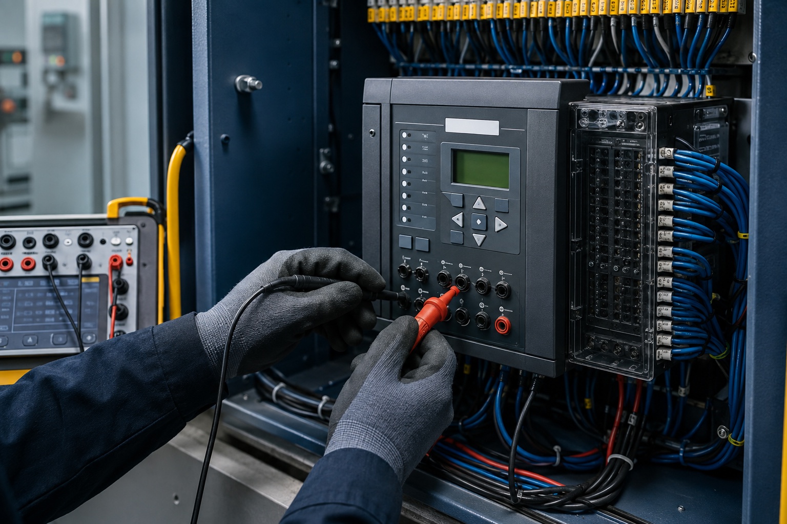 Electrical relay testing